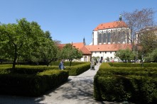 Frantiskanska Garden in the centre of Prague