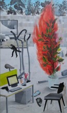 Jiří Petrbok, Still life, 2007, acrylic on canvas