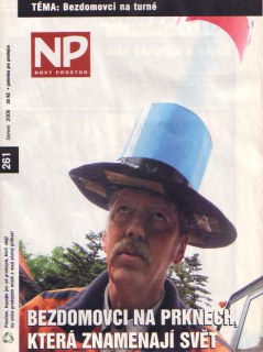 Novy Prostor - charity magazine for homeless people in Prague
