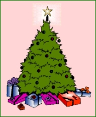 Who gives presents under the Christmas tree?