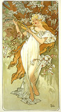 Spring by A. Mucha