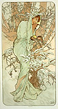 Winter by A. Mucha