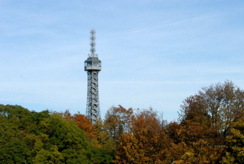 Observation Tower on Petrin seen from Strahov
