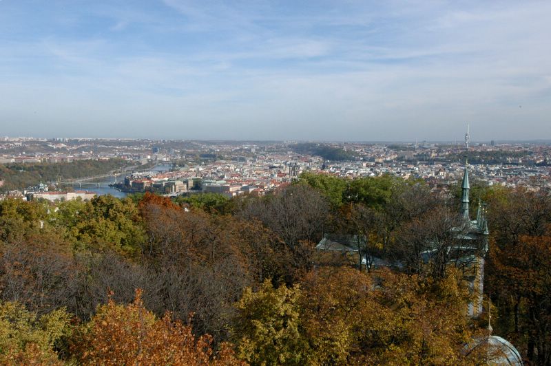 Prague autumn colours