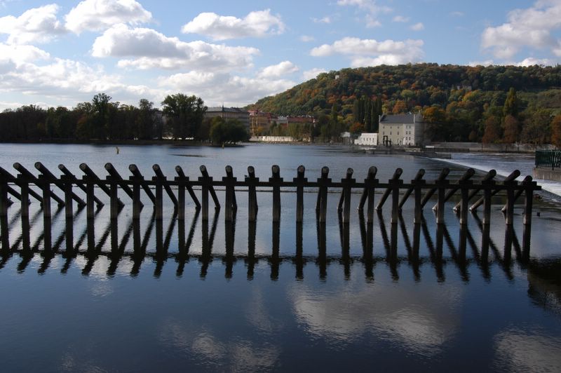 Reflection on the Vltava