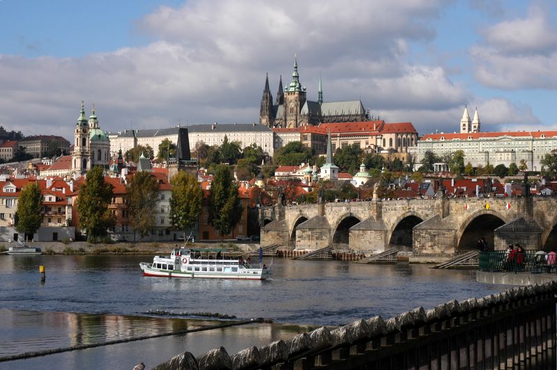 Storm comming over Prague