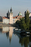 There was a boat on the Vltava....