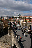 Nice walks on Charles Bridge