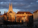 Illuminated Emauzy monastery