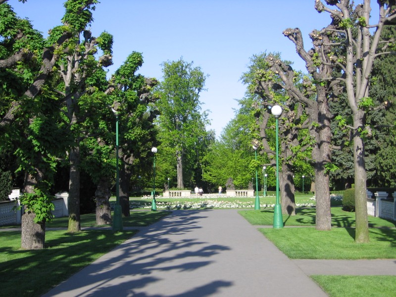 Entrance to the Royal Garden at Prague Castle