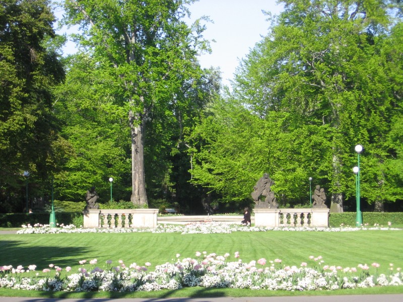 Royal Garden in spring