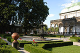 Singing fountain in front of Belvedere