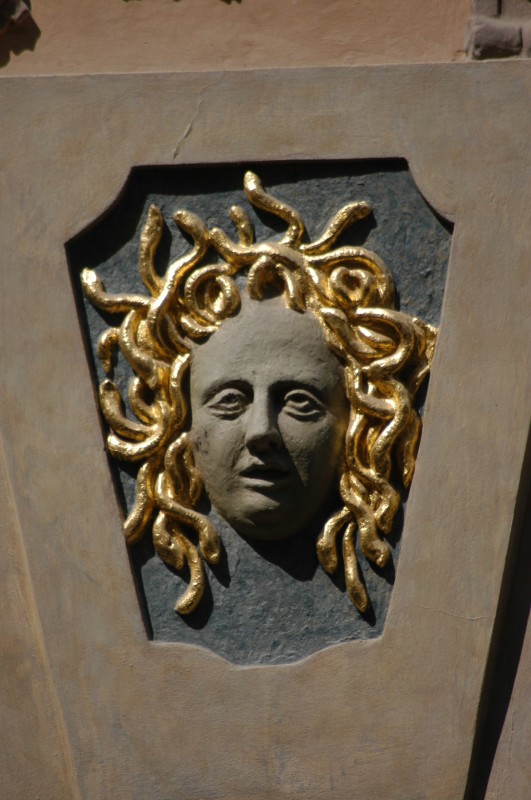 Medusa in Nerudova street no. 14