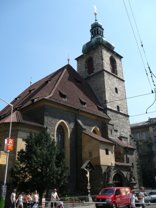 The Church of St Henry in Jindrisska street