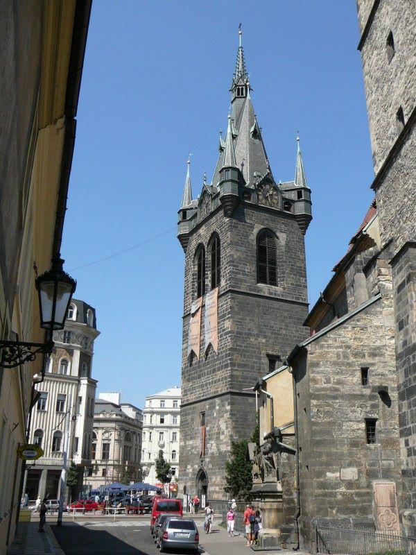 Jindrisska Tower in summer