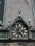 Clock on Jindrisska Tower