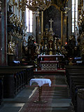 Inside the Church of St Henry