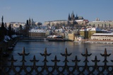 At the bank of the Vltava river