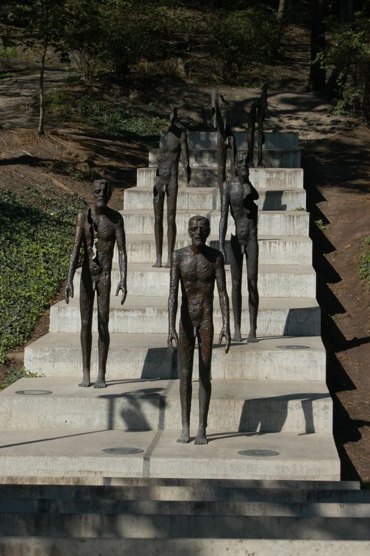 Memorial to the victims of Communism - closer view