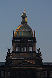 National Museum at the sunset