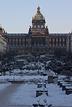The National Museum in winter