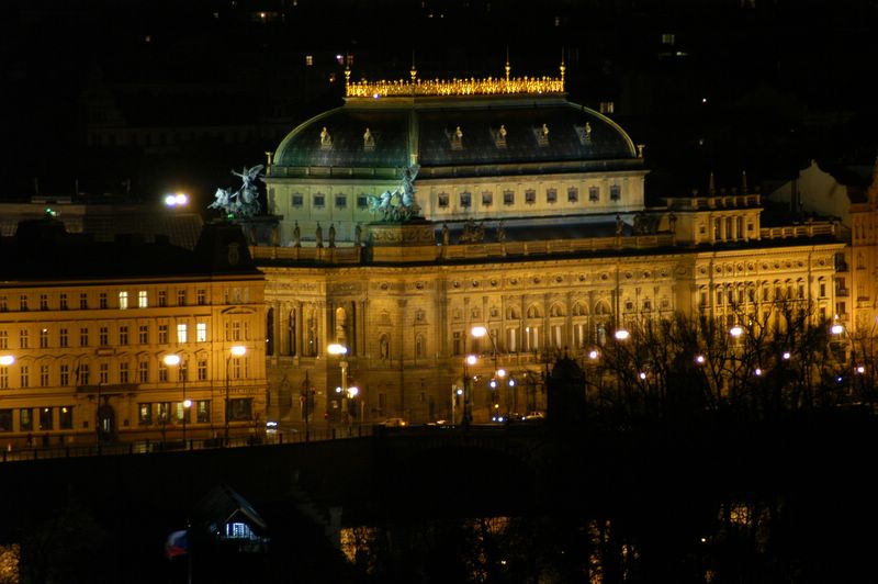 Night illuminated view