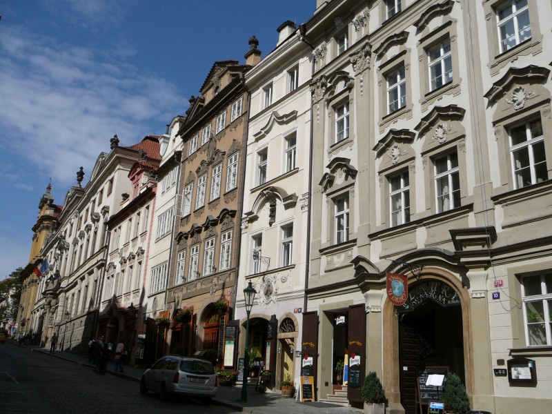 Nerudova street in the Lesser Town