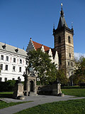 View of the New Town Hall from Charles Square