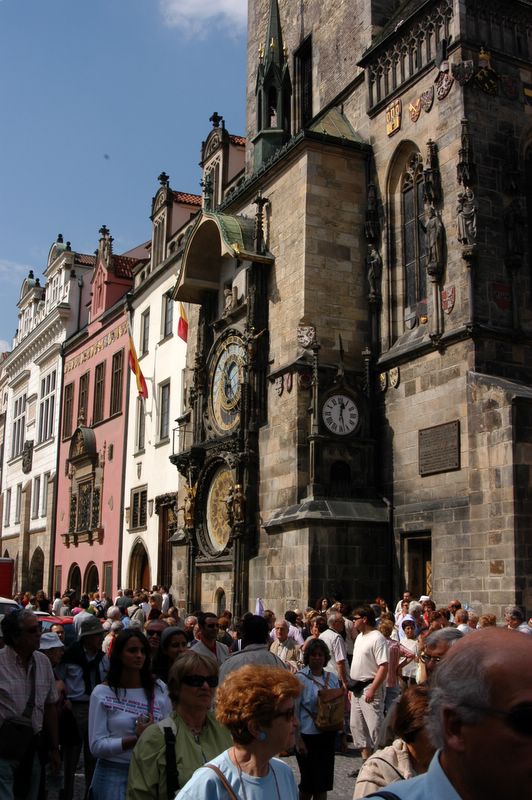 Astronomical clock lateral view