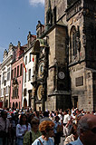 Astronomical clock lateral view