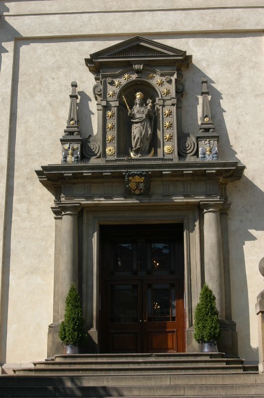 Church of our Lady Victorious main entrance