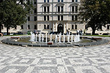 Fountain at the Justice Palace - closer view