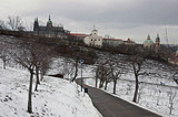 Petrin under snow