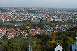 Splendid view over Prague from the Observation Tower