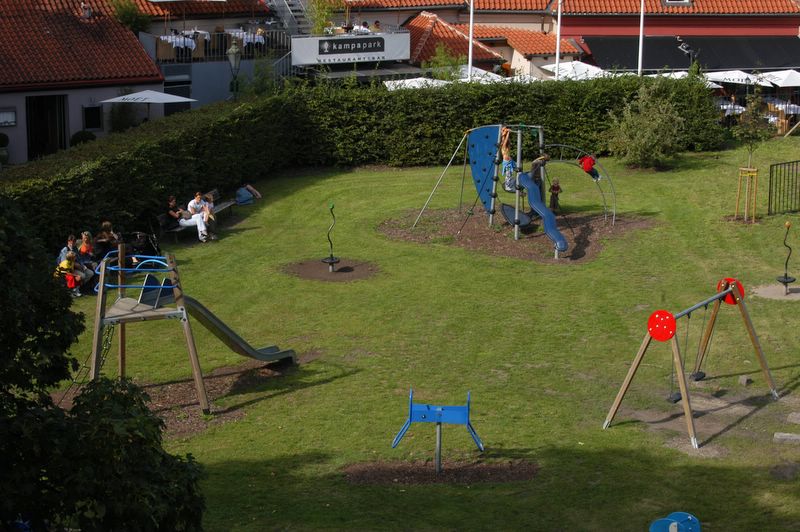 Kampa park - Children park on the Vltava bank