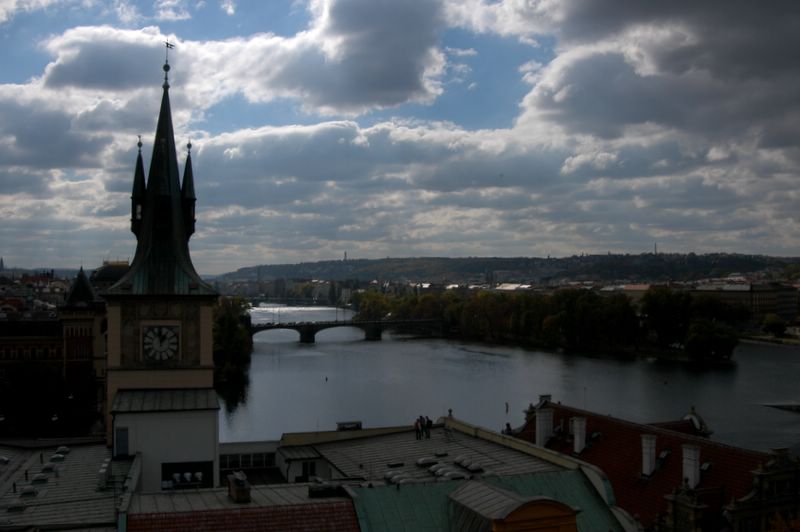 Clouds and towers