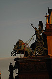 Statues on the National Theatre