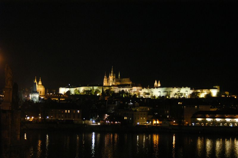 Prague in the dark...