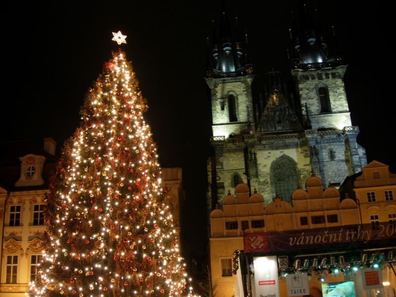 Christmas Tree at the Old Town Square