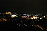 Night magic over Prague