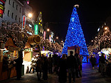 Wenceslas Square and the Christmas market