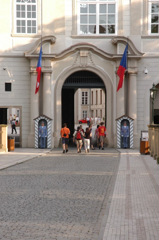 Entrance to the II courtyard of Prague Castle