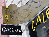 La Femme Gallery – above the entrance