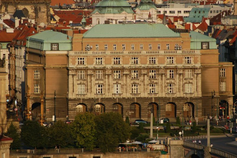 Closer view of the Charles University