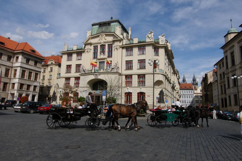 Horse drawn carriages