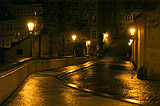 Lamps before the Prague Castle
