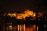 Night view from the Vltava bank