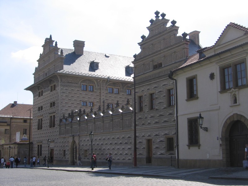 Schwarzenberg palace built in Renaissance style