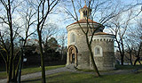 St Martin Rotunda on a clear winter day