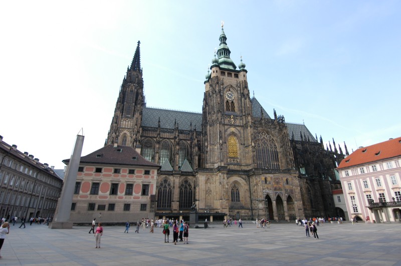 III courtyard of Prague Castle